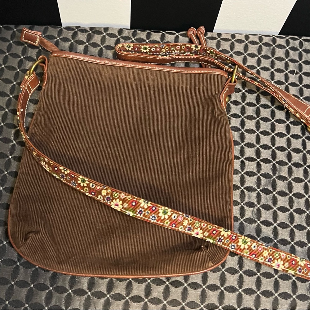 Brown Owl Design Crossbody Bag - Picture 6 of 7